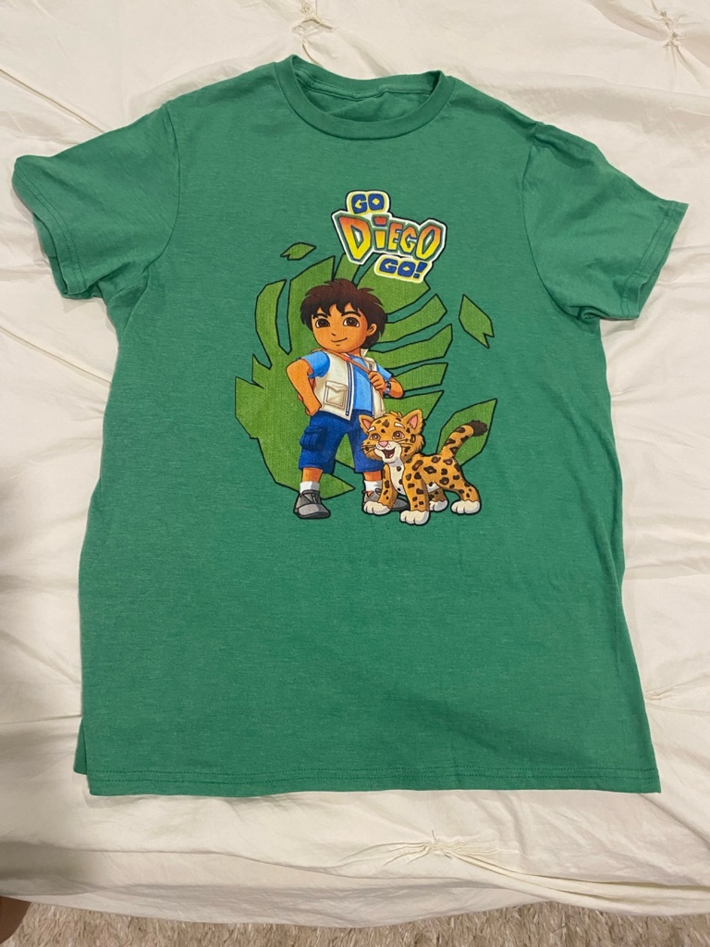 Go Diego Go Adult Women’s Short Sleeve Graphic Size Small WORN ONCE!!